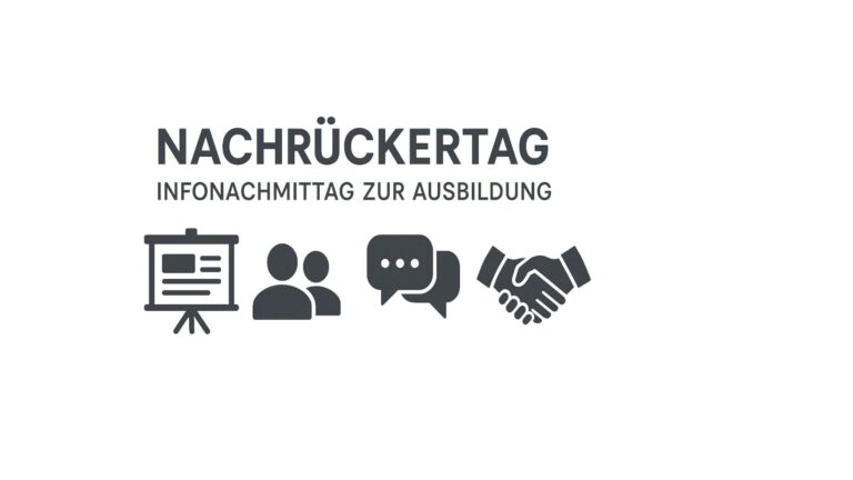 Nachrueckertag infotag zur ausbildung